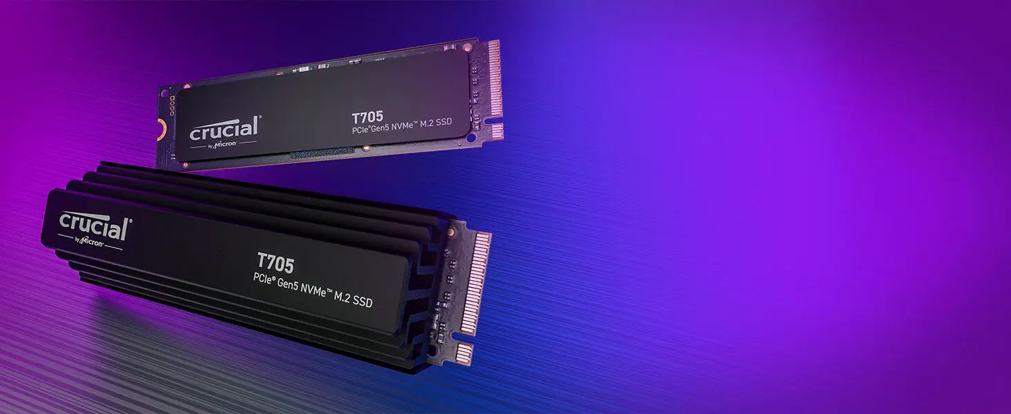 Crucial T705 1TB (CT1000T705SSD3) - M.2 PCIe Gen5 x4 NVMe SSD 19 T705 non heatsink page 6