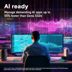 Crucial T705 1TB (CT1000T705SSD3) - M.2 PCIe Gen5 x4 NVMe SSD 14 crucial t705 ssd gallery image AI 7