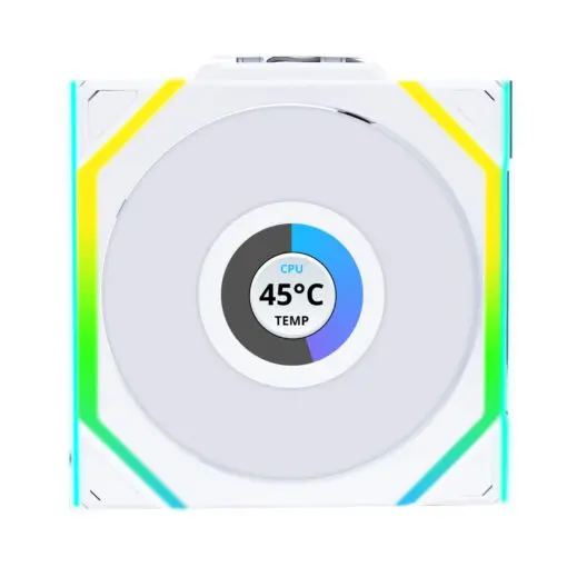 Lian Li UNI FAN SL Wireless 120 Triple White Fan (12SL1W3W) - 3x 120mm, Controller included