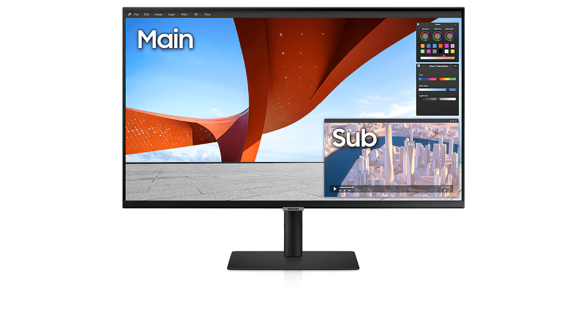 Samsung ViewFinity S8 S80PB LS32B800PXEXXV Monitor - 32 inch 4K UHD (3840x2160), IPS, 60Hz, 5ms, HDMI 2.0, HDCP 2.2 (HDMI), DP 1.4 31 vn feature 532148832