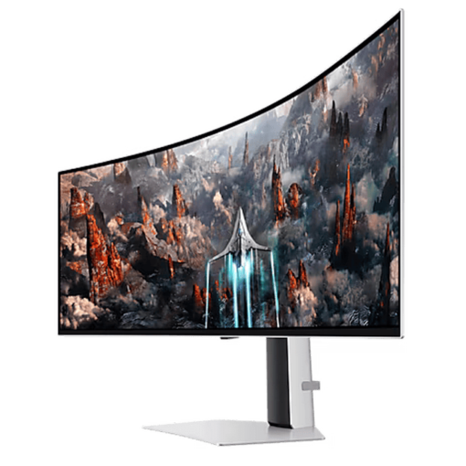 Samsung Odyssey OLED G9 G93SC LS49CG934SEXXV Curved 1800R Gaming Monitor - 49 inch 32:9 OLED DQHD (5,120 x 1,440), 240Hz, 0.03ms(GTG), 250cd/㎡, VESA DisplayHDR True Black 400, HDR10+ Gaming