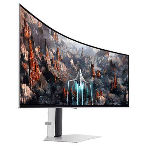 Samsung Odyssey OLED G9 G93SC LS49CG934SEXXV Curved 1800R Gaming Monitor - 49 inch 32:9 OLED DQHD (5,120 x 1,440), 240Hz, 0.03ms(GTG), 250cd/㎡, VESA DisplayHDR True Black 400, HDR10+ Gaming