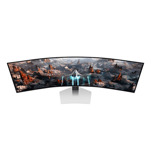 Samsung Odyssey OLED G9 G93SC LS49CG934SEXXV Curved 1800R Gaming Monitor - 49 inch 32:9 OLED DQHD (5,120 x 1,440), 240Hz, 0.03ms(GTG), 250cd/㎡, VESA DisplayHDR True Black 400, HDR10+ Gaming