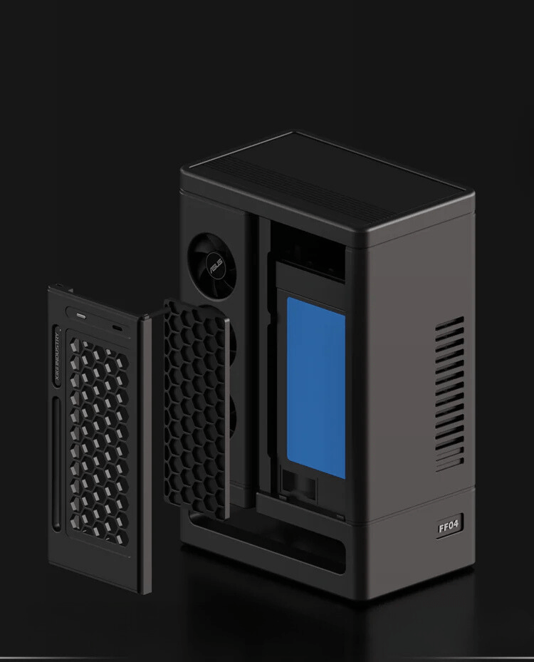 XIKII INDUSTRY FF04 LP Vertical With ENP-8345L PSU Case 10 2 4