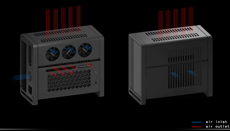 XIKII INDUSTRY FF04 LP Horizontal With ENP-8345L PSU Case 13 7