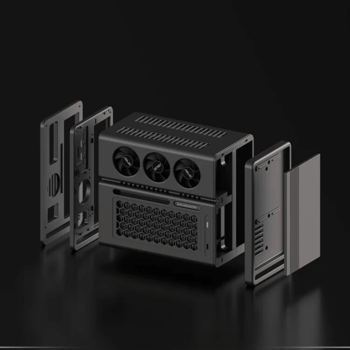 XIKII INDUSTRY FF04 LP Horizontal With ENP-8345L PSU Case 12 8