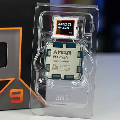 AMD Ryzen 9 9950X Processor (tray, chính hãng) - 16C32T, 4.3 GHz up to 5.7 GHz, 1360MB Cache, PCIe 5.0, AMD Radeon Graphics, Zen 5 Granite Ridge AM5, 170W TDP