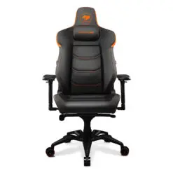 Cougar Armor EVO Gaming Chair - Orange, Magnetic Memory Foam Neck Pillow, PVC leather, Full steel frame, 5D armrest, Footrest, Lumbar Cushion 11 ARMOREVO 02