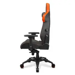 Cougar Armor EVO Gaming Chair - Orange, Magnetic Memory Foam Neck Pillow, PVC leather, Full steel frame, 5D armrest, Footrest, Lumbar Cushion 15 ARMOREVO 06