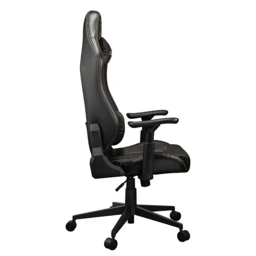 Cougar Explore Royal Gaming Chair - Breathable Velvet Fabric & PVC Leather, 3D Armrests, Lumbar & Neck Pillows