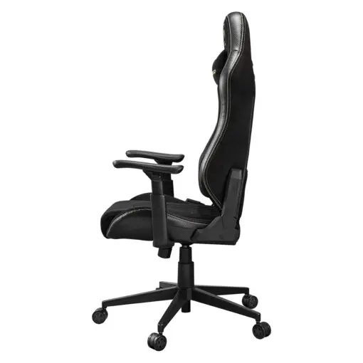 Cougar Explore Royal F Gaming Chair - Breathable Velvet Fabric & PVC Leather, 3D Armrests, Lumbar & Neck Pillows
