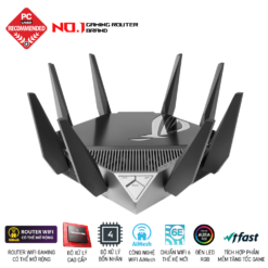 ASUS ROG Rapture GT-AXE11000 WiFi Gaming Router - Tri-Band 10 Gigabit, Wifi 6E, 1.8GHz Quad-Core processor, 2.5G LAN/WAN Port 9 GT AXE11000 pic 5
