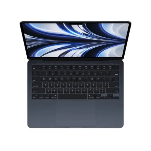 Apple MacBook Air M2 2024 8GPU Midnight (MC7X4) Laptop - Apple M2 Chip (8C CPU, 8C GPU 16C Neural Engine), 16GB RAM, 256GB SSD, 13.6" Liquid Retina (2560x1664), USB-C 30W