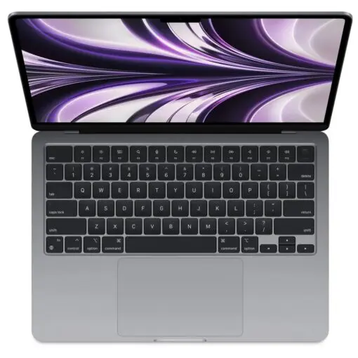 Apple MacBook Air M2 2024 8GPU Space Grey (MC7U4) Laptop - Apple M2 Chip (8C CPU, 8C GPU 16C Neural Engine), 16GB RAM, 256GB SSD, 13.6" Liquid Retina (2560x1664), USB-C 30W