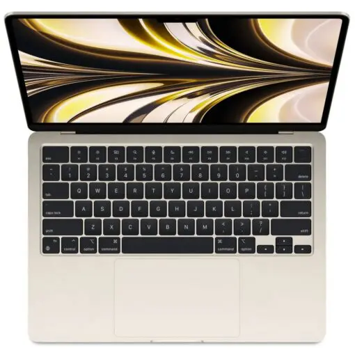 Apple MacBook Air M2 2024 8GPU Starlight (MC7W4) Laptop - Apple M2 Chip (8C CPU, 8C GPU 16C Neural Engine), 16GB RAM, 256GB SSD, 13.6" Liquid Retina (2560x1664), USB-C 30W