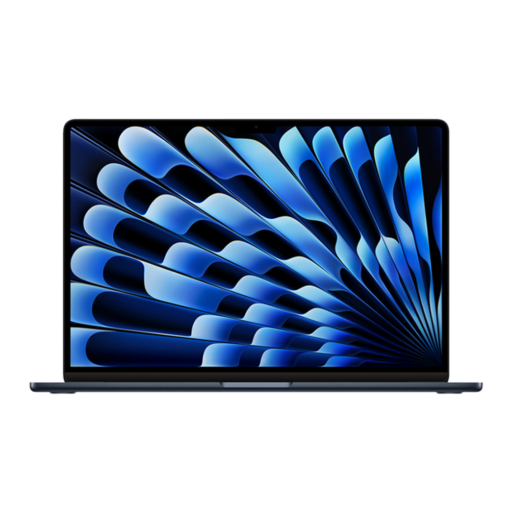 Apple MacBook Air M3 10GPU 512GB Midnight (MC8Q4) Laptop - 24GB RAM, Apple M3 Chip (8C CPU, 10C GPU 16C Neural Engine), 13.6" Liquid Retina (2560x1664), Dual USB-C 35W, Wifi 6E