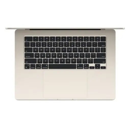 Apple MacBook Air M3 8GPU 256GB Starlight (MC8J4) Laptop - 16GB RAM, Apple M3 Chip (8C CPU, 8C GPU 16C Neural Engine), 13.6" Liquid Retina (2560x1664), USB-C 30W, Wifi 6E