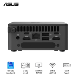 ASUS NUC 12 PRO Tall miniPC (RNUC12WSHI300001I) - Intel Core i3-1220P, Intel® UHD Graphics, Intel® Wi-Fi 6E AX211 (Gig+), Bluetooth 5.3, Thunderbolt 4 Type-C + DisplayPort 1.4 , HDMI 2.1, Adapter included 17 NUC 12 Pro Tall RNUC12WSHI300000I pic 7