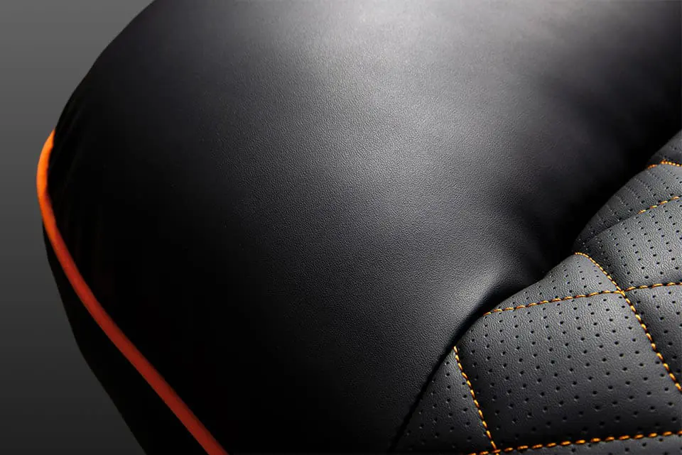 Cougar OVERLORD Gaming Sofa Chair - PVC leatherette, Black Orange, 150kg weight support 36 OVERLORD A 03