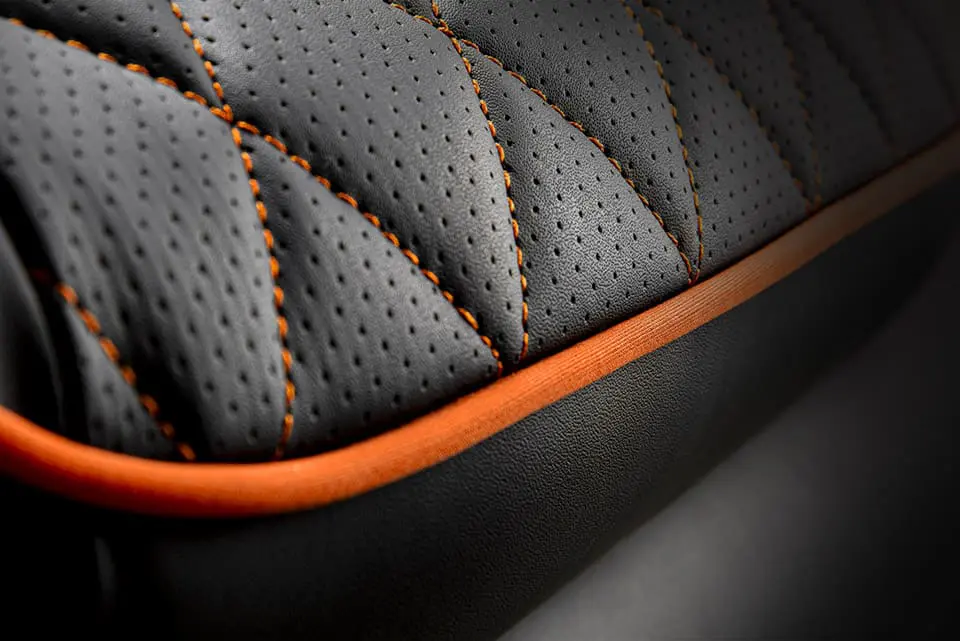 Cougar OVERLORD Gaming Sofa Chair - PVC leatherette, Black Orange, 150kg weight support 37 OVERLORD A 4
