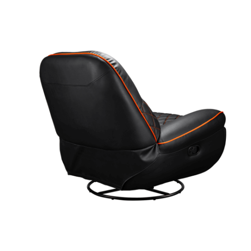 Cougar OVERLORD Gaming Sofa Chair - PVC leatherette, Black Orange, 150kg weight support
