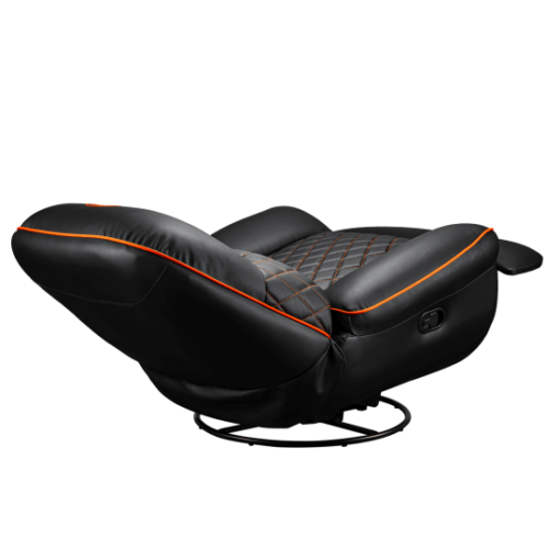 Cougar OVERLORD Gaming Sofa Chair - PVC leatherette, Black Orange, 150kg weight support