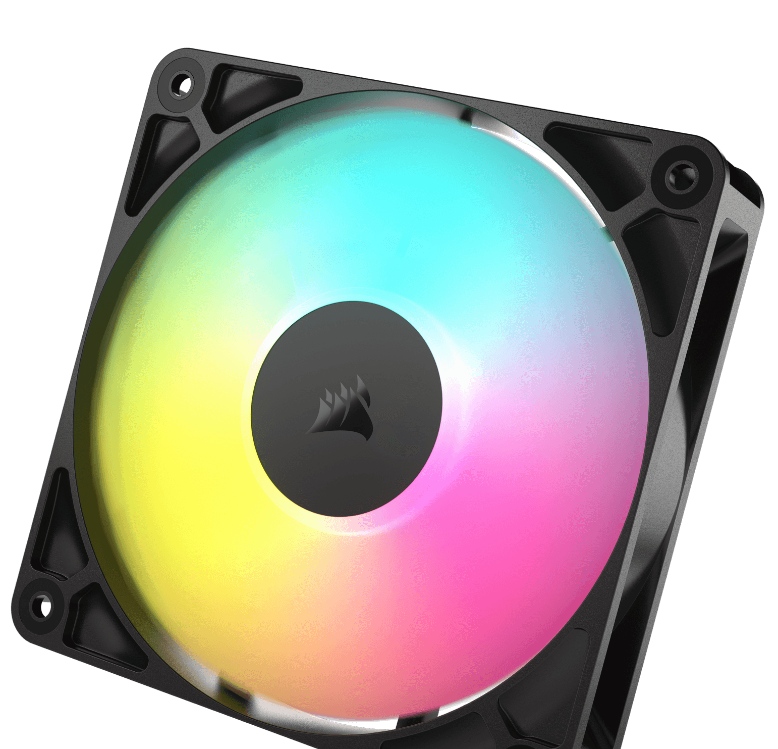 CORSAIR NAUTILUS 240 RS ARGB Liquid CPU Cooler (CW-9060092-WW) - Black, 240mm radiator, 2x 120mm RS120 ARGB fans 28 Panel04 image black2