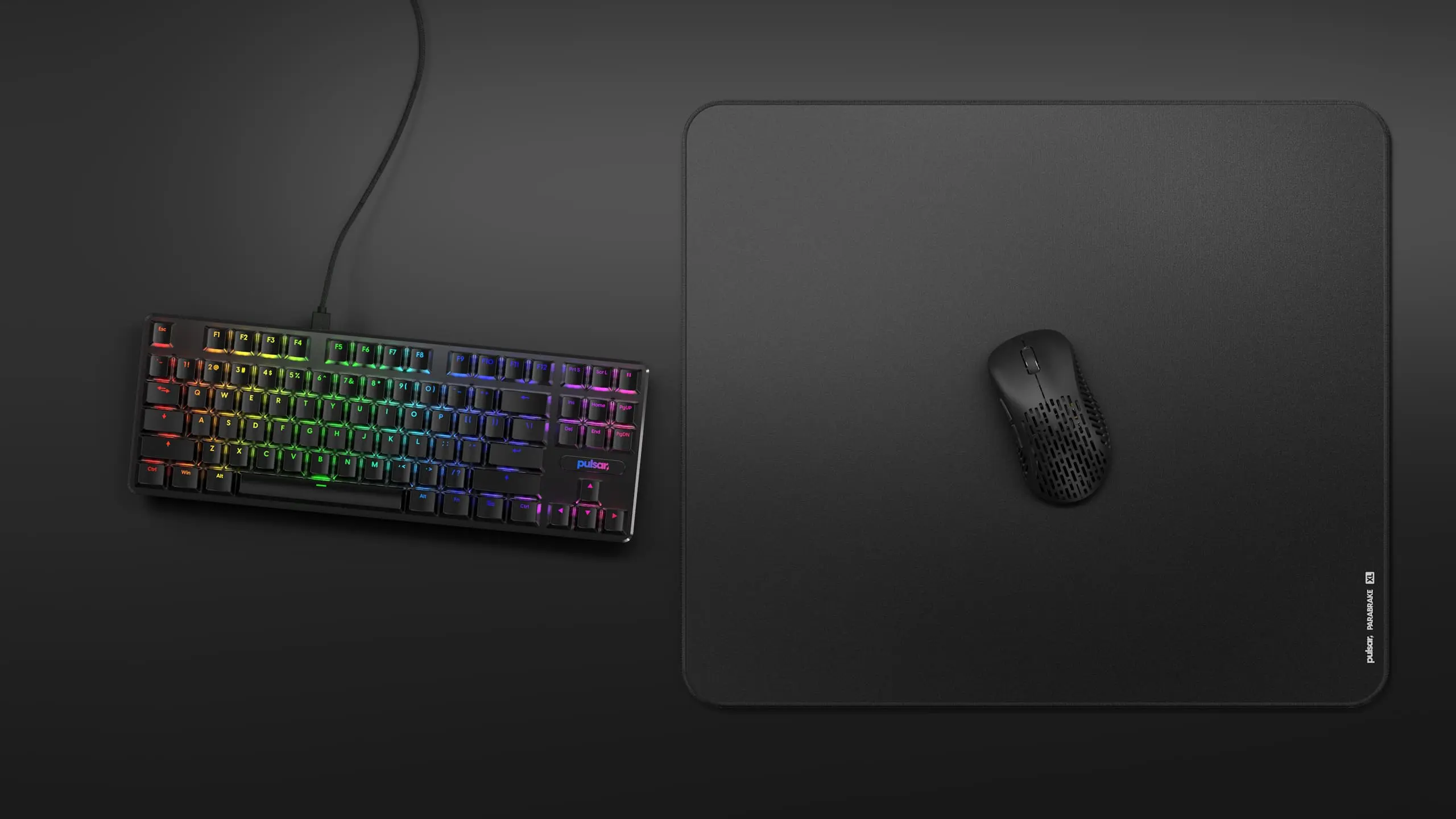 Pulsar ParaBrake V2 (Slow Speed) Mouse Pad - XXL Size, 900 x 400 x 4mm 21 Pulsar Parabrake V2 Slow Speed Gaming Mouse Pad desk setup XL 2ac992e2 12b3 49ae bf93 ba9fa8c38445
