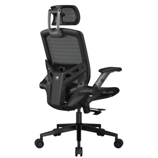 Cougar SPEEDER ONE Ergonomic Gaming Chair - Black, Mesh fabric, 2D armrest, 3D headrest