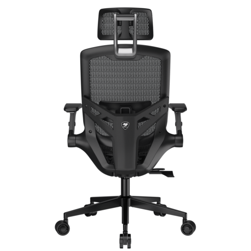 Cougar SPEEDER ONE Ergonomic Gaming Chair - Black, Mesh fabric, 2D armrest, 3D headrest