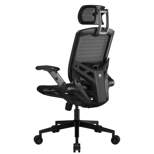 Cougar SPEEDER ONE Ergonomic Gaming Chair - Black, Mesh fabric, 2D armrest, 3D headrest
