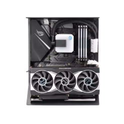 XTIA Xproto ATX V2 Black Case - aluminum alloy, water cooling open frame, support RTX 4090, ATX psu, 240 AIO 7 XTIA Xproto ATX V2 Black picture 6