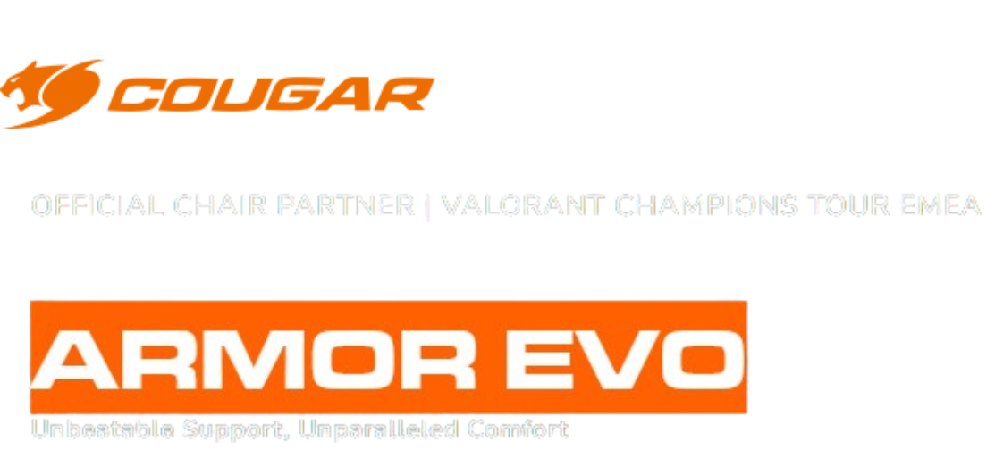 Cougar Armor EVO Gaming Chair - Orange, Magnetic Memory Foam Neck Pillow, PVC leather, Full steel frame, 5D armrest, Footrest, Lumbar Cushion 19 cougarxvct for banner 2