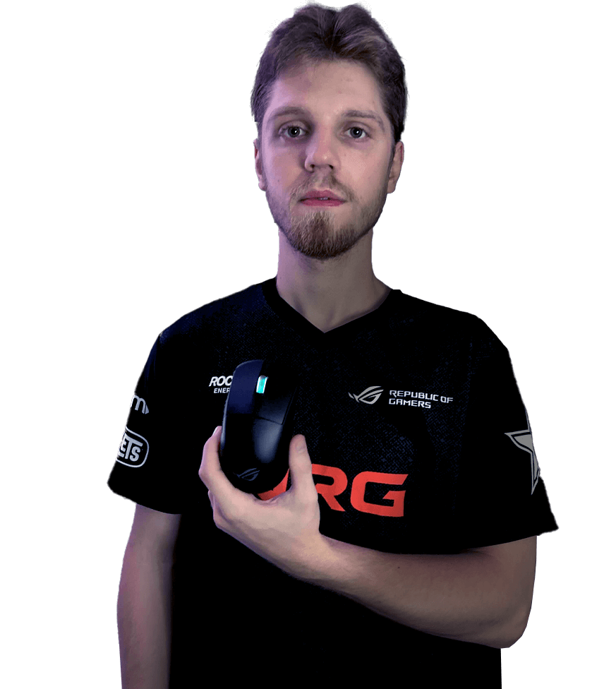 ASUS ROG Harpe Ace Mini White Gaming Mouse - 49g ultra-lightweight, Wireless 2.4GHz RF, Bluetooth, Wired, 42K DPI Sensor 23 demon1 p