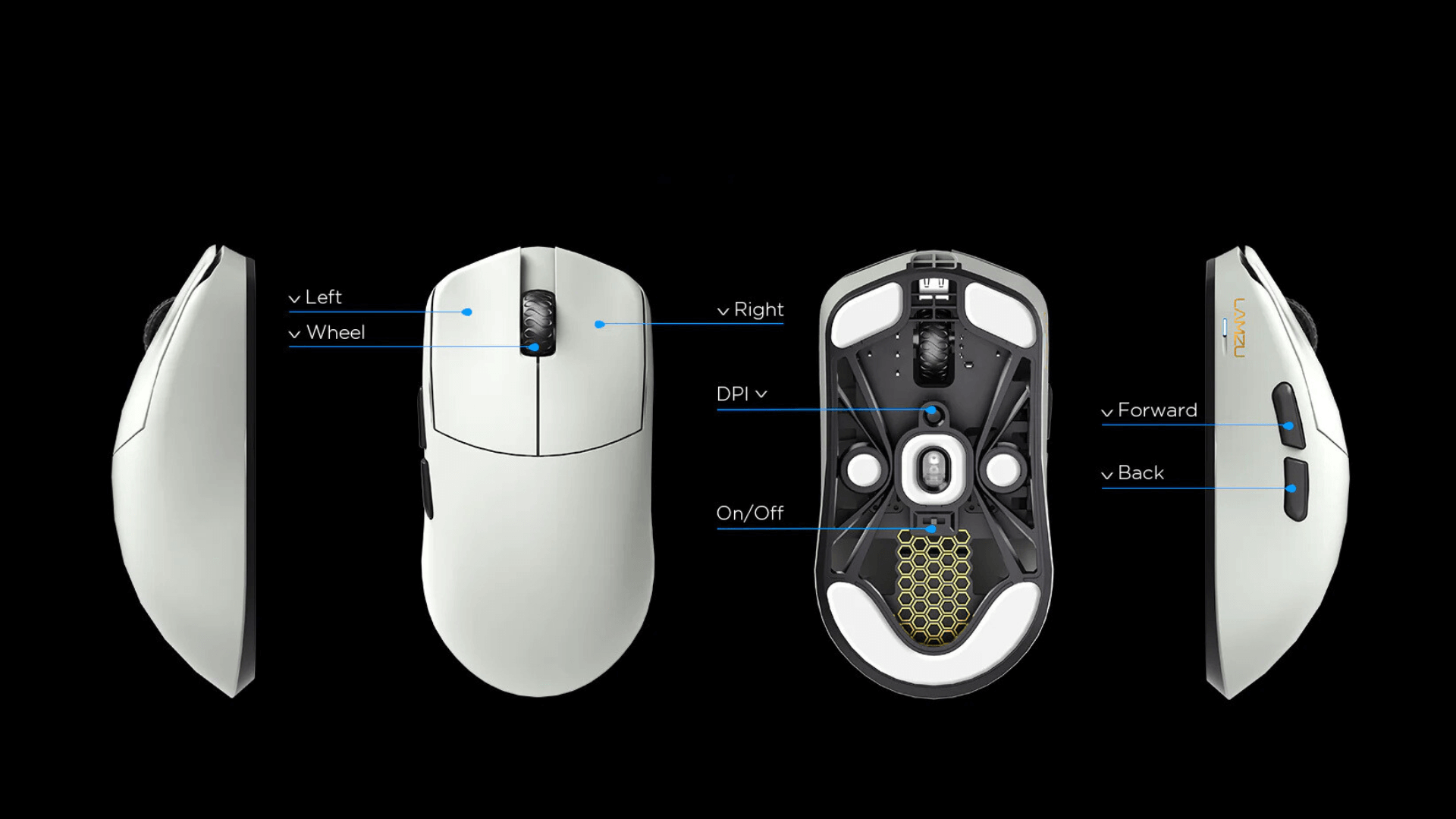 Lamzu MAYA X (dongle 8KHz included) Wireless Gaming Mouse - Lightweight 47g, Wireless 8KHz Champion, Chip MCU Nordic, Omron Optical Switch 64 lamzu maya x page 11