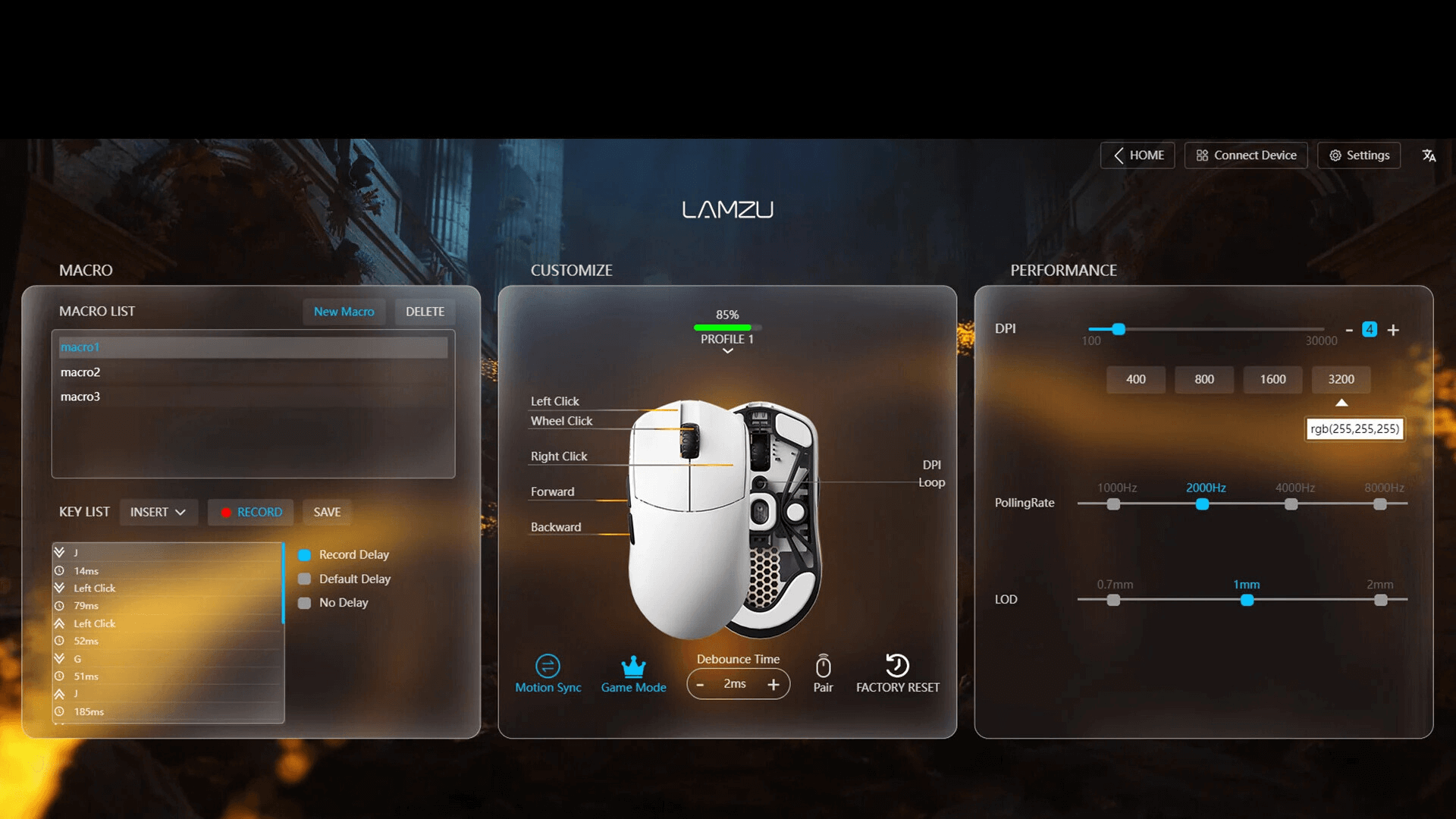 Lamzu MAYA X (dongle 8KHz included) Wireless Gaming Mouse - Lightweight 47g, Wireless 8KHz Champion, Chip MCU Nordic, Omron Optical Switch 54 lamzu maya x page 3