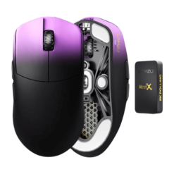 Lamzu MAYA X (dongle 8KHz included) Wireless Gaming Mouse - Lightweight 47g, Wireless 8KHz Champion, Chip MCU Nordic, Omron Optical Switch 42 lamzu maya x purple product 3