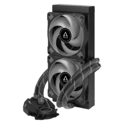 ARCTIC Liquid Freezer II 240 A-RGB AIO Liquid CPU Cooler - Black, 240mm Radiator, PWM-Controlled Pump, Fan Speed: 200-1800 RPM, AM5 - LGA1700 Compatible 11 liquid freezer ii 240 argb g02