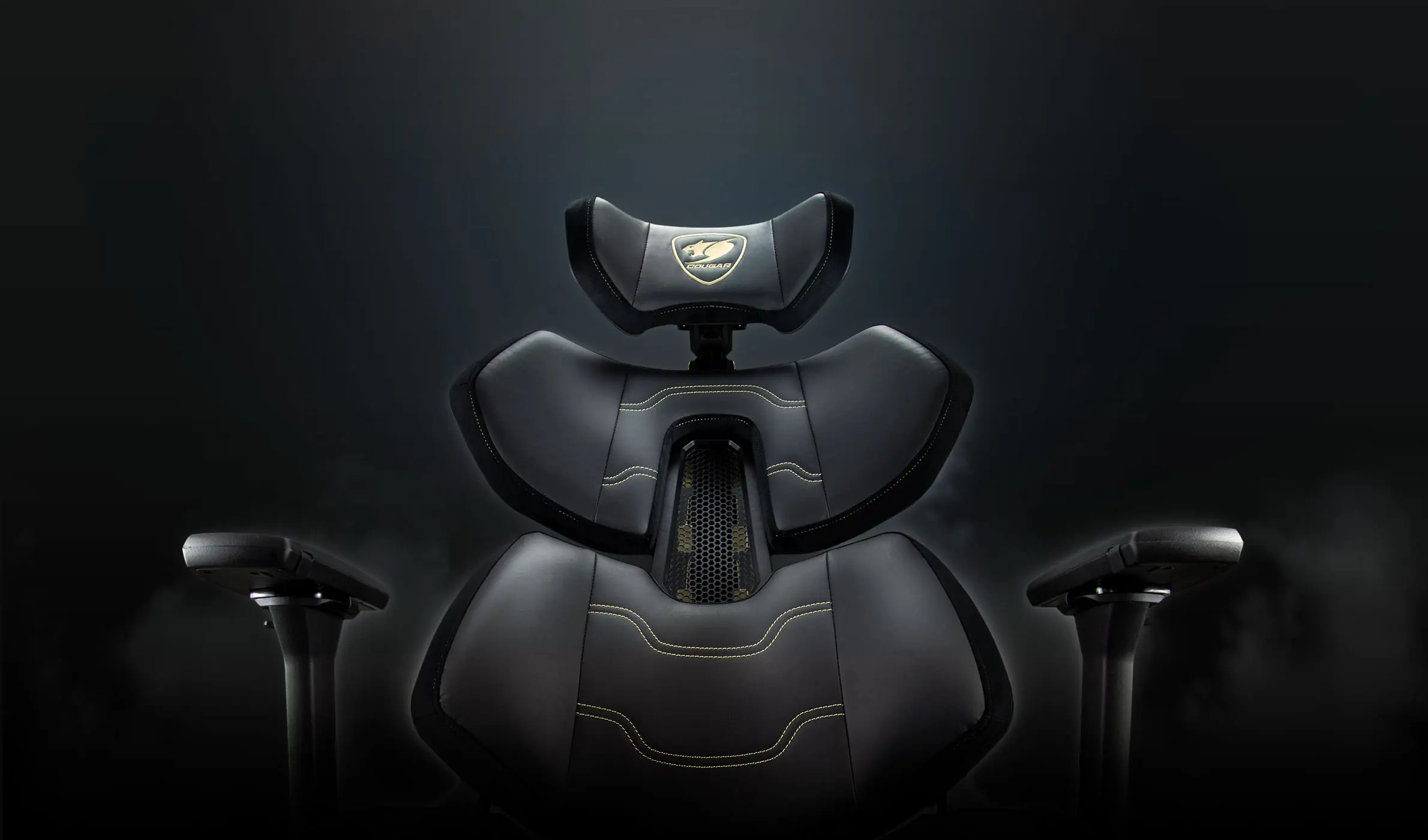Cougar Terminator Elite Silver Egronomic Gaming Chair 40 product section Put Skin In The Game 2380x1200 1