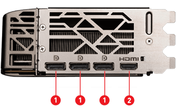 MSI GeForce RTX 4070Ti SUPER 16G EXPERT Graphics Card 64 spec 2