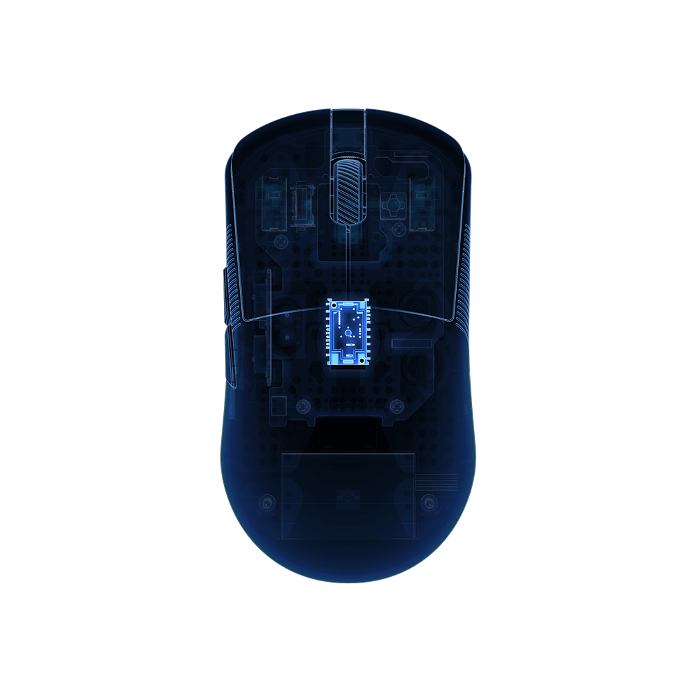 ASUS ROG Harpe Ace Mini White Gaming Mouse - 49g ultra-lightweight, Wireless 2.4GHz RF, Bluetooth, Wired, 42K DPI Sensor 38 transparent