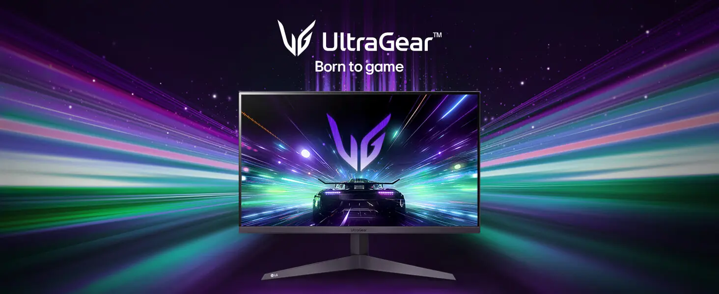 LG Ultragear 24GS50F-B Gaming Monitor - 24 inch FHD (1920x1080), 180Hz 1ms MBR, HDR 10, VA 16:9 17 24GS50F B page 1