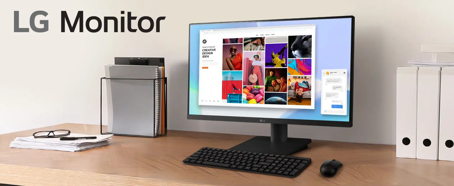 LG 24MS550-B Monitor - 24 inch FHD (1920x1080), 100Hz 5ms, IPS 16:9 18 24MS550 B page 1