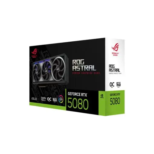 ASUS ROG Astral GeForce RTX 5080 OC Edition 16GB GDDR7 (ROG-ASTRAL-RTX5080-O16G-GAMING) Graphics Card