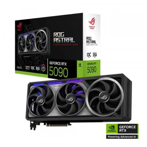 ASUS ROG Astral GeForce RTX 5090 OC Edition 32GB GDDR7 (ROG-ASTRAL-RTX5090-O32G-GAMING) Graphics Card