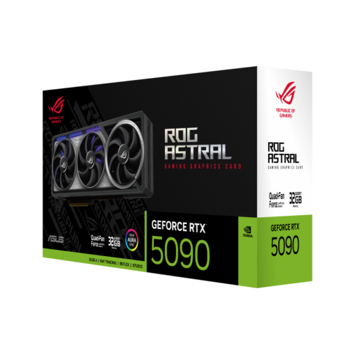 ASUS ROG Astral GeForce RTX 5090 32GB GDDR7 (ROG-ASTRAL-RTX5090-32G-GAMING) Graphics Card