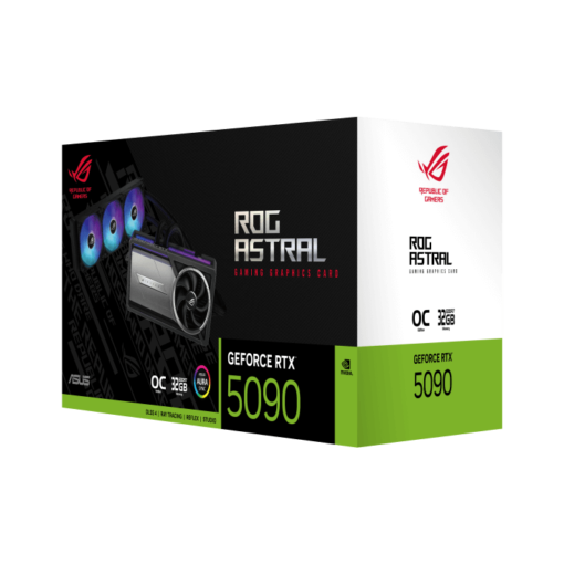 ASUS ROG Astral LC GeForce RTX 5090 OC Edition 32GB GDDR7 (ROG-ASTRAL-LC-RTX5090-O32G-GAMING) Graphics Card