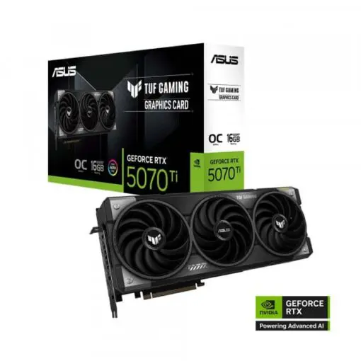 ASUS TUF Gaming GeForce RTX 5070Ti OC Edition 16GB GDDR7 (TUF-RTX5070TI-O16G-GAMING) Graphics Card