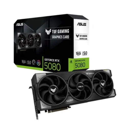 ASUS TUF Gaming GeForce RTX 5080 16GB GDDR7 (TUF-RTX5080-16G-GAMING) Graphics Card