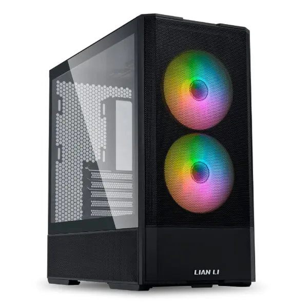 Lian Li LANCOOL 207 White Case - 2x140mm ARGB front, 2x120mm PWM Fans Pre-Installed, USB Type-C Port, Tempered Glass Side Panel 21 L207 0b 1 1
